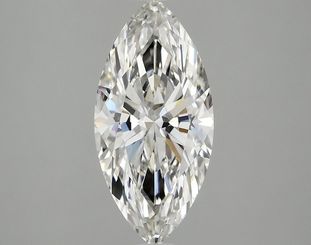 1.9 Carat Marquise Shaped Excellent Cut VVS2 IGI Certified Lab Grown Diamond