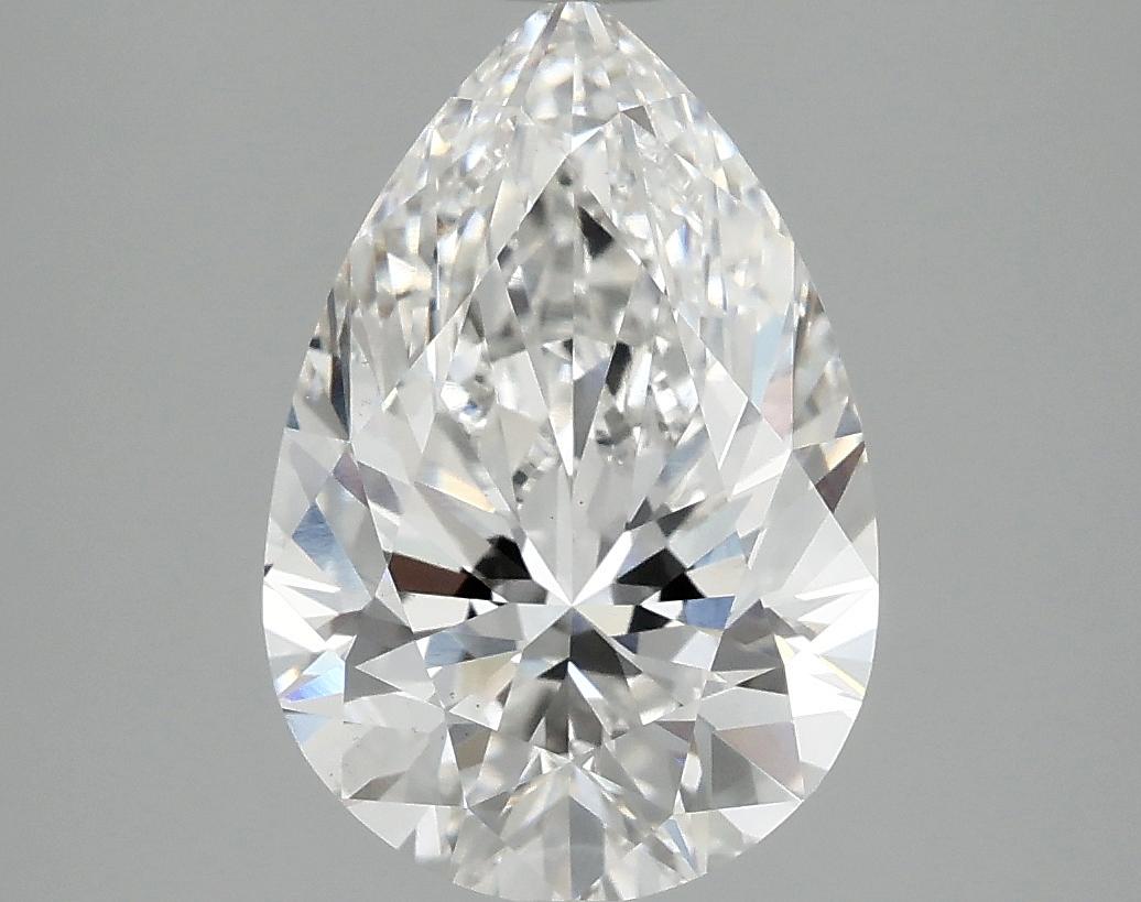 3.08 Carat Pear Shaped Excellent Cut VS1 IGI Certified Lab Grown Diamond