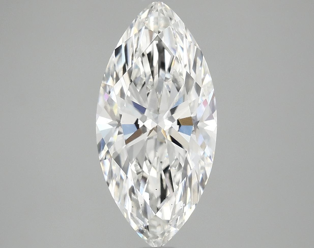 2.52 Carat Marquise Shaped Excellent Cut VS2 IGI Certified Lab Grown Diamond