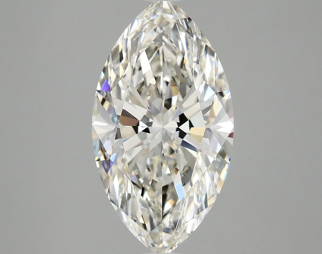 3.1 Carat Marquise Shaped Excellent Cut VVS2 IGI Certified Lab Grown Diamond