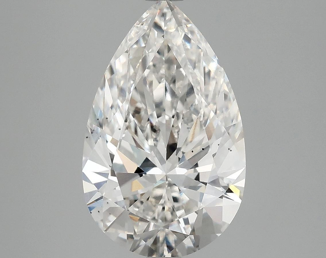 3.88 Carat Pear Shaped Ideal Cut VS2 IGI Certified Lab Grown Diamond