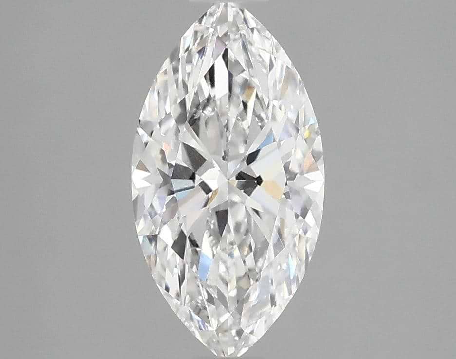 1.5 Carat Marquise Shaped Excellent Cut VVS2 IGI Certified Lab Grown Diamond