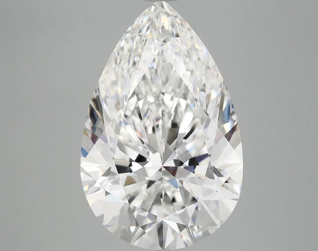 6.2 Carat Pear Shaped Ideal Cut VVS2 IGI Certified Lab Grown Diamond