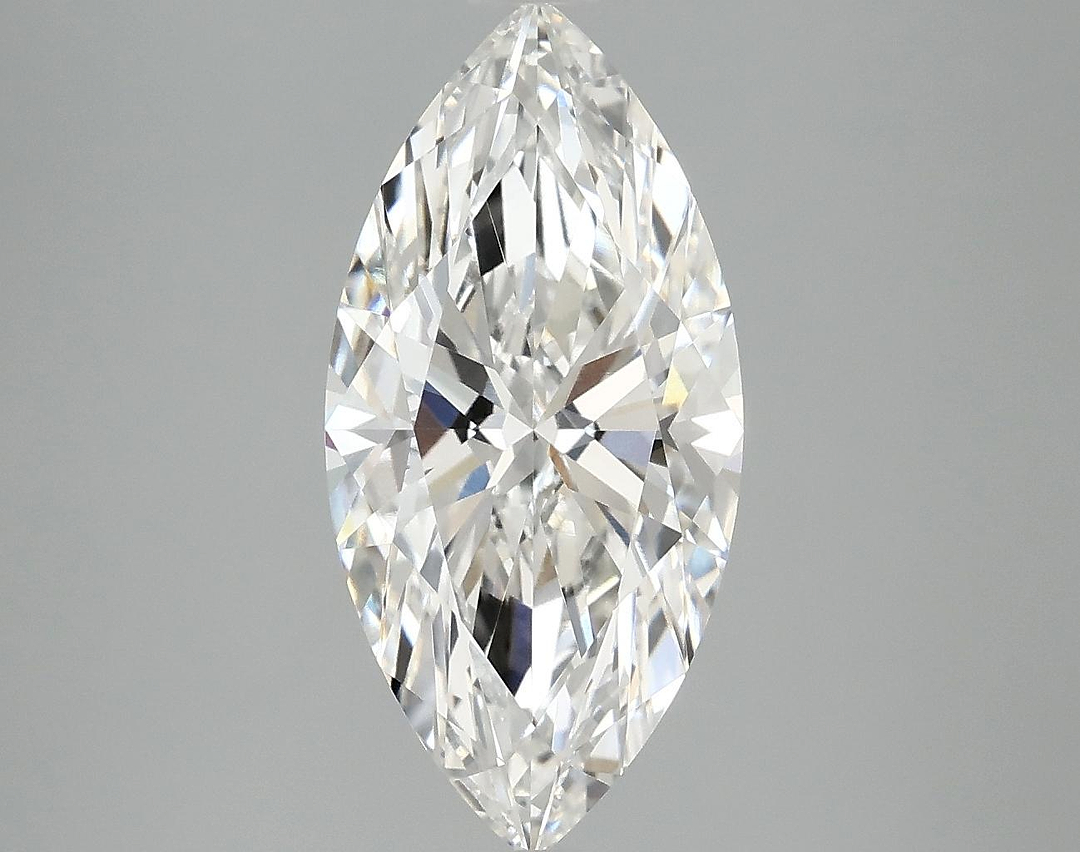 3.1 Carat Marquise Shaped Excellent Cut VVS2 IGI Certified Lab Grown Diamond
