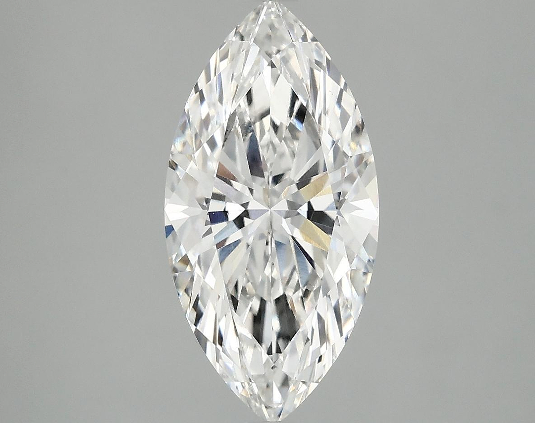 2.58 Carat Marquise Shaped Ideal Cut VVS2 IGI Certified Lab Grown Diamond