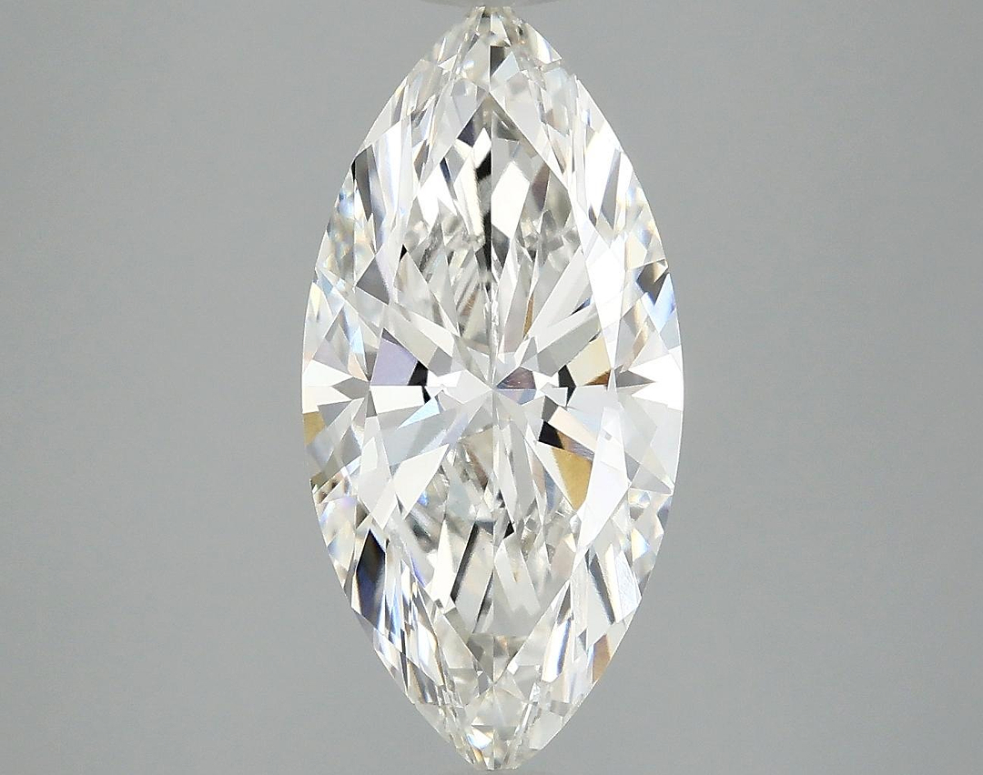 2.98 Carat Marquise Shaped Excellent Cut VVS2 IGI Certified Lab Grown Diamond