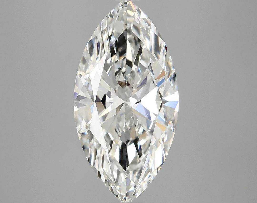 3.0 Carat Marquise Shaped Ideal Cut VVS2 IGI Certified Lab Grown Diamond