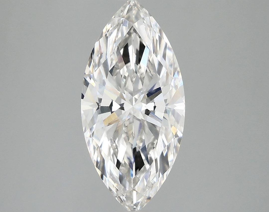 2.53 Carat Marquise Shaped Excellent Cut VS1 IGI Certified Lab Grown Diamond