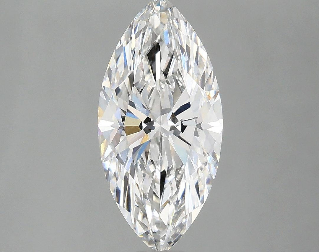 1.88 Carat Marquise Shaped Excellent Cut VVS2 IGI Certified Lab Grown Diamond
