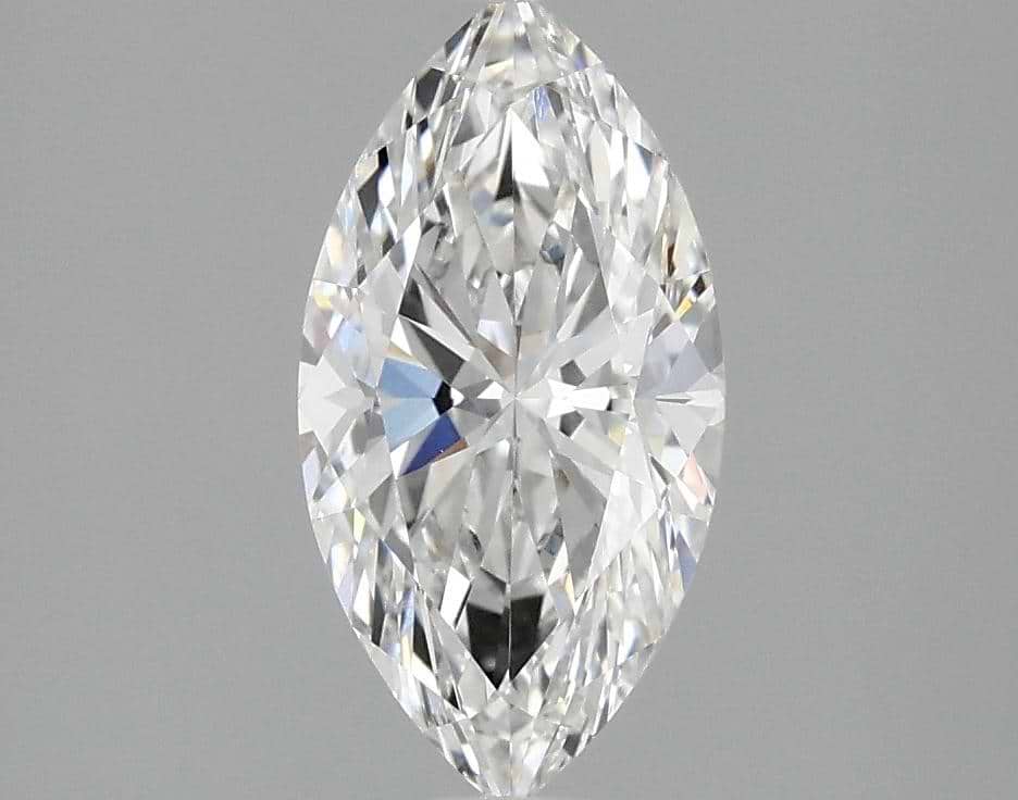 1.51 Carat Marquise Shaped Ideal Cut VVS2 IGI Certified Lab Grown Diamond