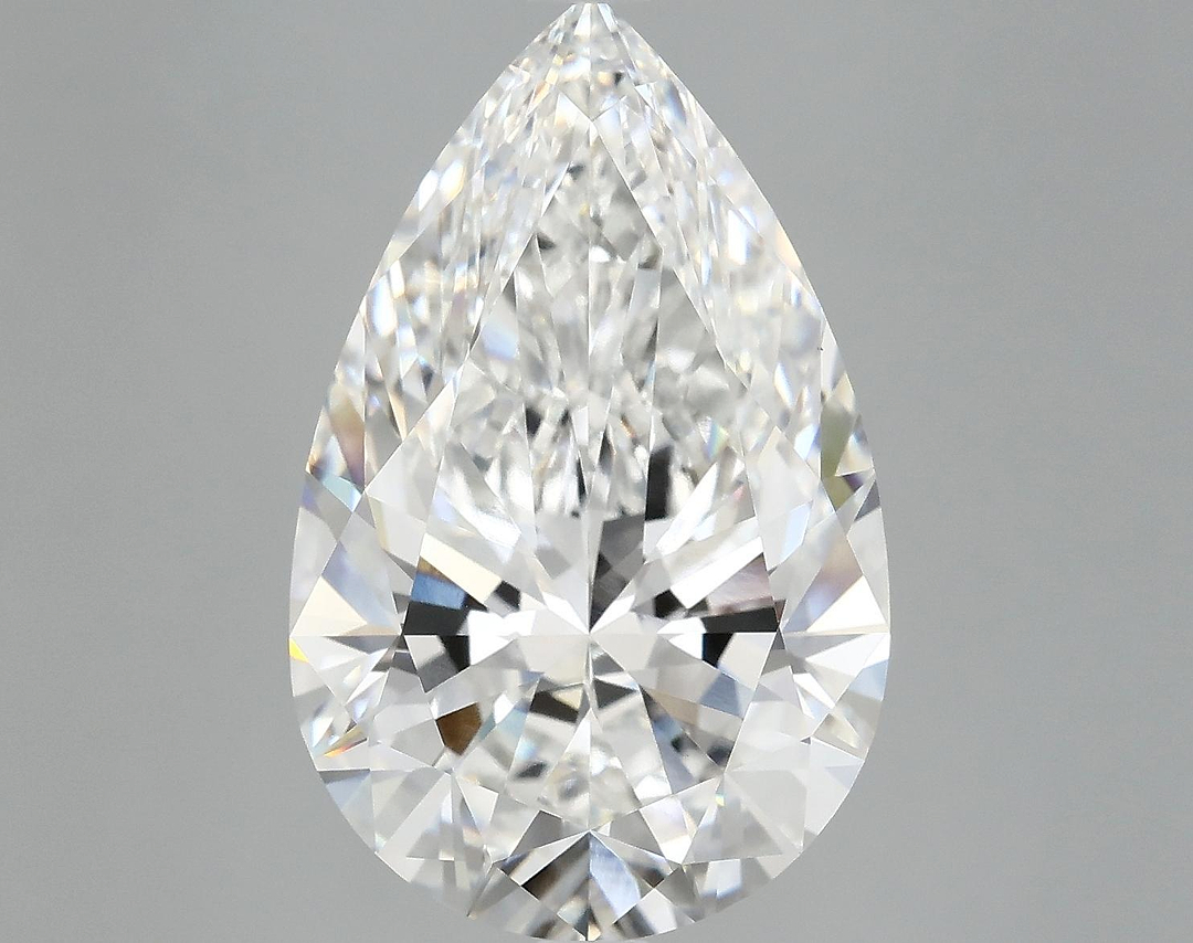 7.95 Carat Pear Shaped Ideal Cut VVS2 IGI Certified Lab Grown Diamond