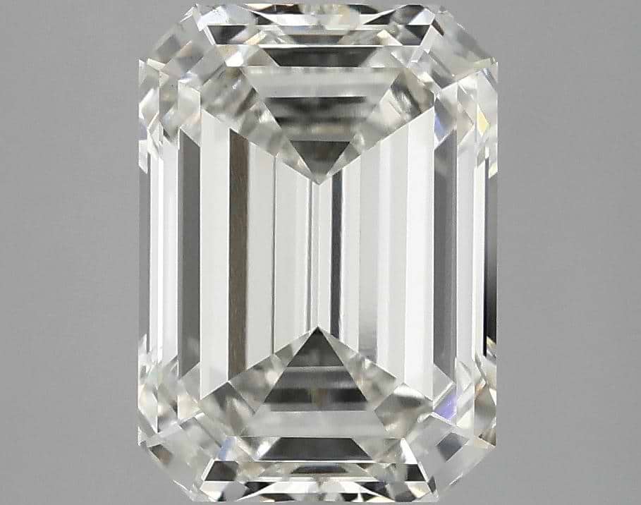 3.78 Carat Emerald Shaped Excellent Cut VS1 IGI Certified Lab Grown Diamond