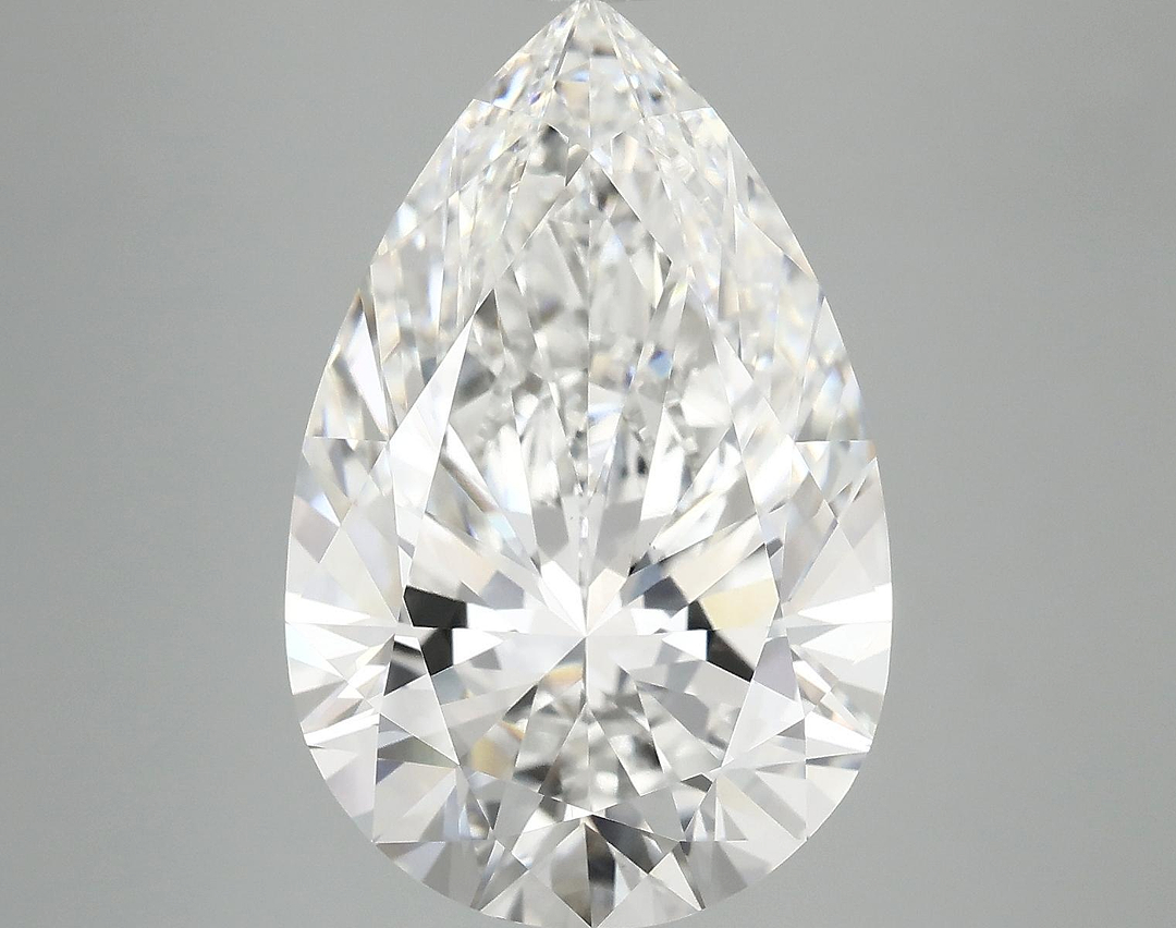 7.0 Carat Pear Shaped Ideal Cut VVS2 IGI Certified Lab Grown Diamond