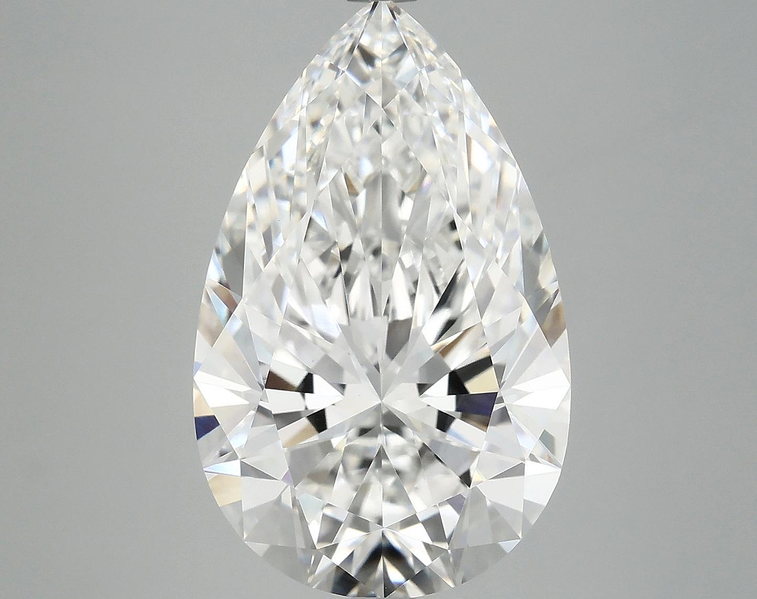 7.27 Carat Pear Shaped Ideal Cut VVS2 IGI Certified Lab Grown Diamond