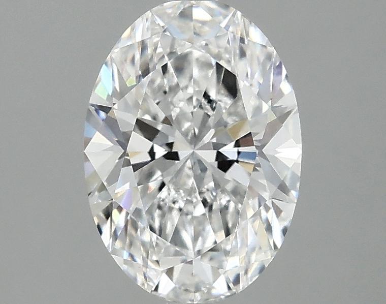1.5 Carat Oval Shaped Ideal Cut VVS2 IGI Certified Lab Grown Diamond