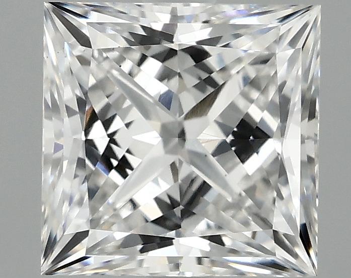 1.89 Carat Princess Shaped Ideal Cut VS1 IGI Certified Lab Grown Diamond