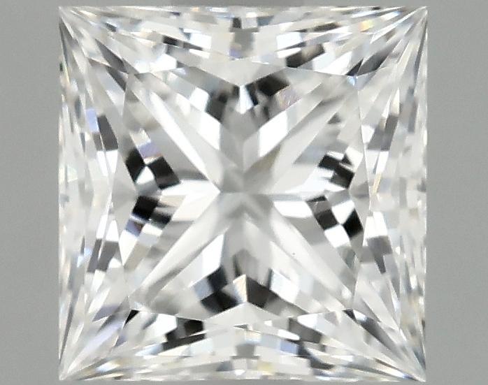 1.09 Carat Princess Shaped Ideal Cut VVS2 IGI Certified Lab Grown Diamond