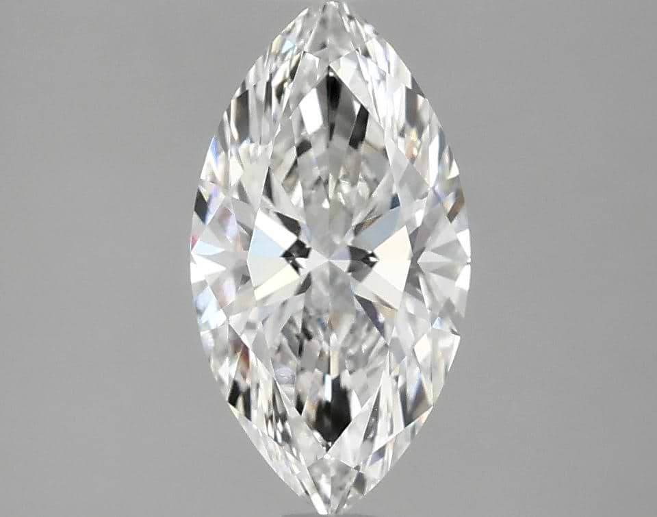 1.5 Carat Marquise Shaped Excellent Cut VVS2 IGI Certified Lab Grown Diamond