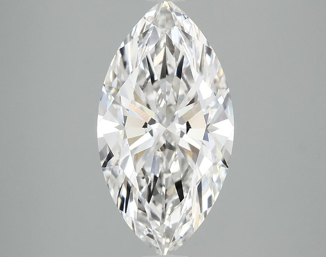 2.51 Carat Marquise Shaped Excellent Cut VVS2 IGI Certified Lab Grown Diamond