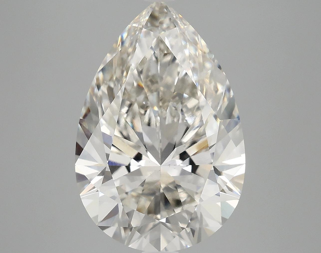 5.55 Carat Pear Shaped Excellent Cut VS1 IGI Certified Lab Grown Diamond