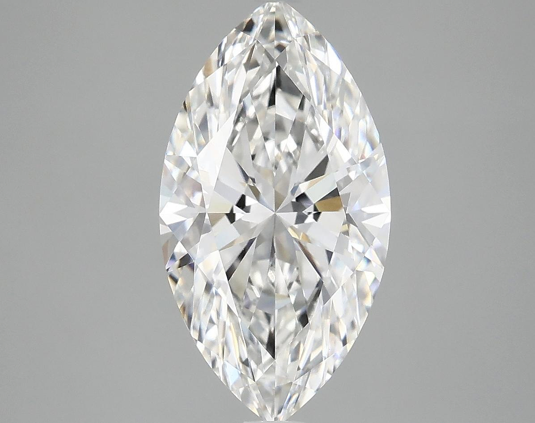 3.07 Carat Marquise Shaped Excellent Cut VVS2 IGI Certified Lab Grown Diamond