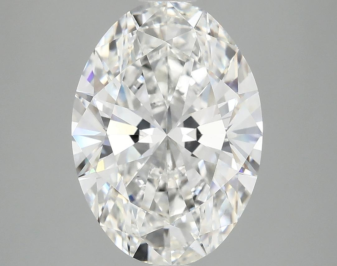 3.75 Carat Oval Shaped Ideal Cut VVS2 IGI Certified Lab Grown Diamond