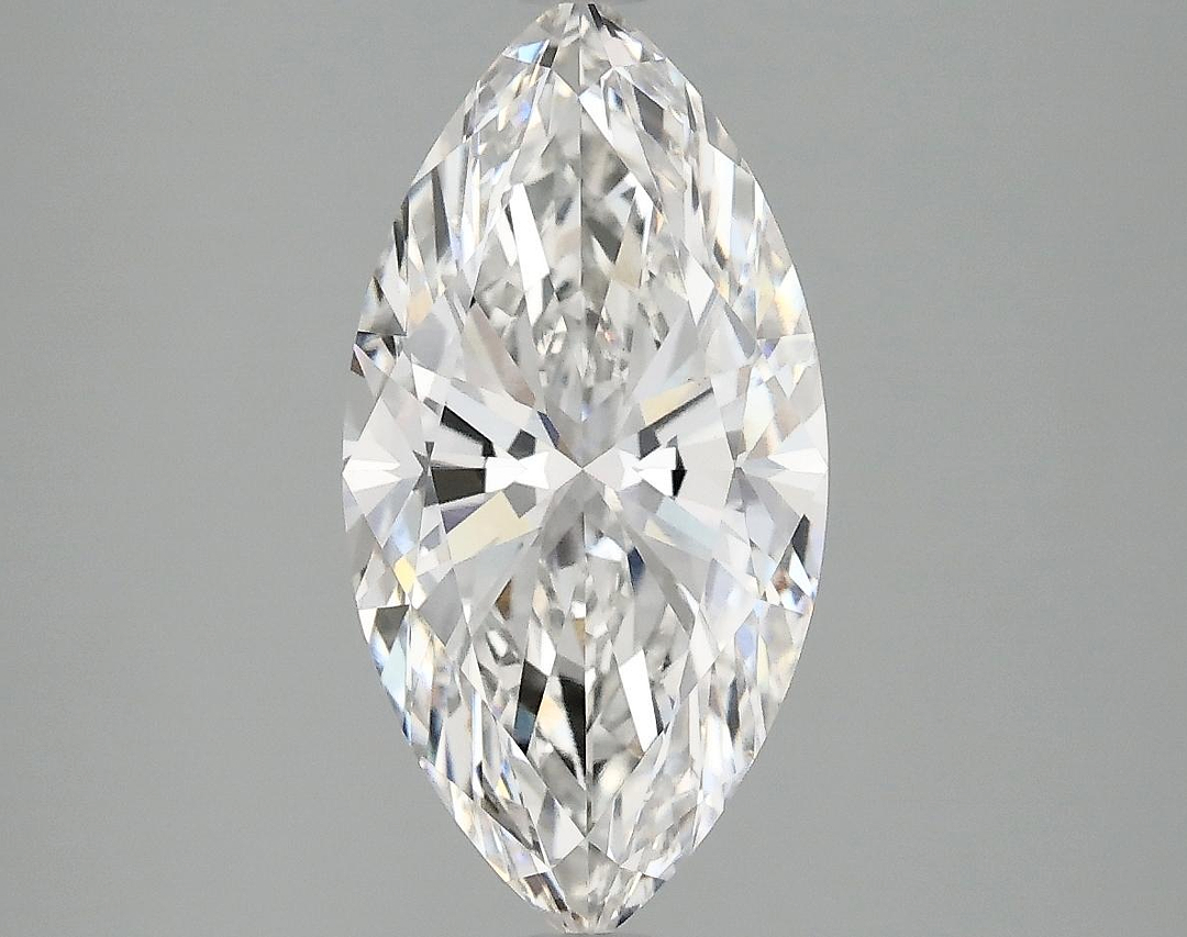 2.54 Carat Marquise Shaped Ideal Cut VS2 IGI Certified Lab Grown Diamond