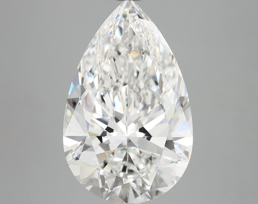 6.04 Carat Pear Shaped Ideal Cut VS1 IGI Certified Lab Grown Diamond