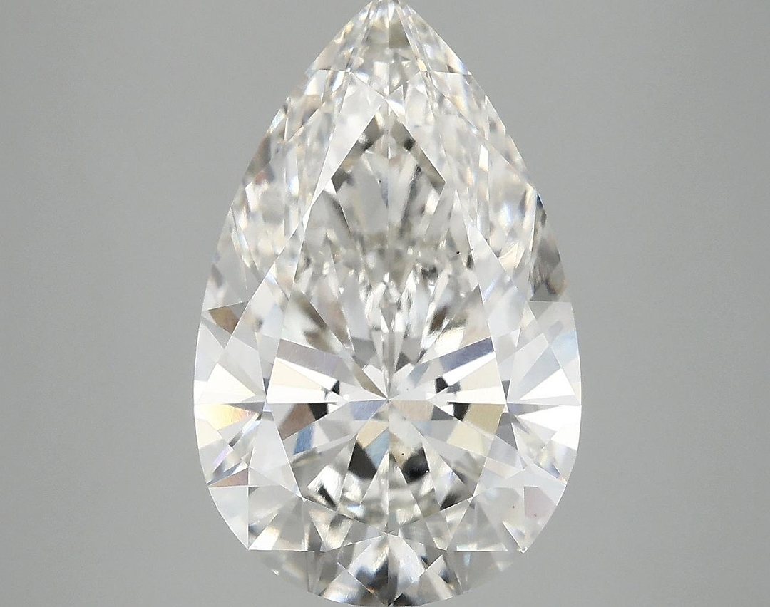 5.09 Carat Pear Shaped Ideal Cut VS1 IGI Certified Lab Grown Diamond