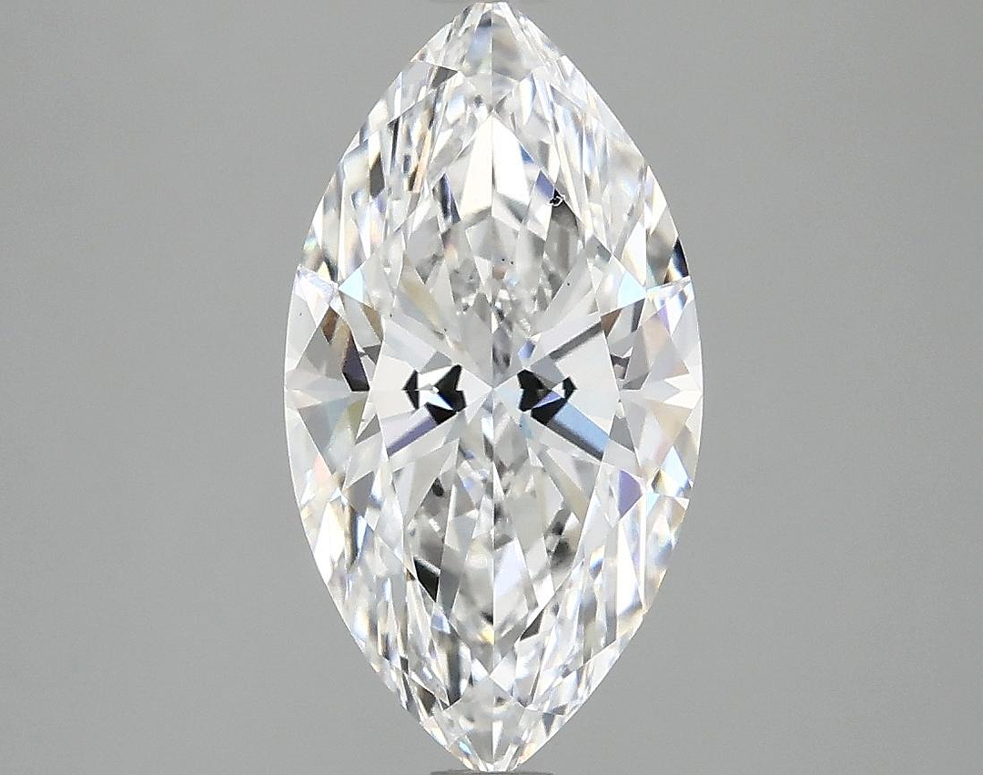 2.5 Carat Marquise Shaped Excellent Cut VS2 IGI Certified Lab Grown Diamond