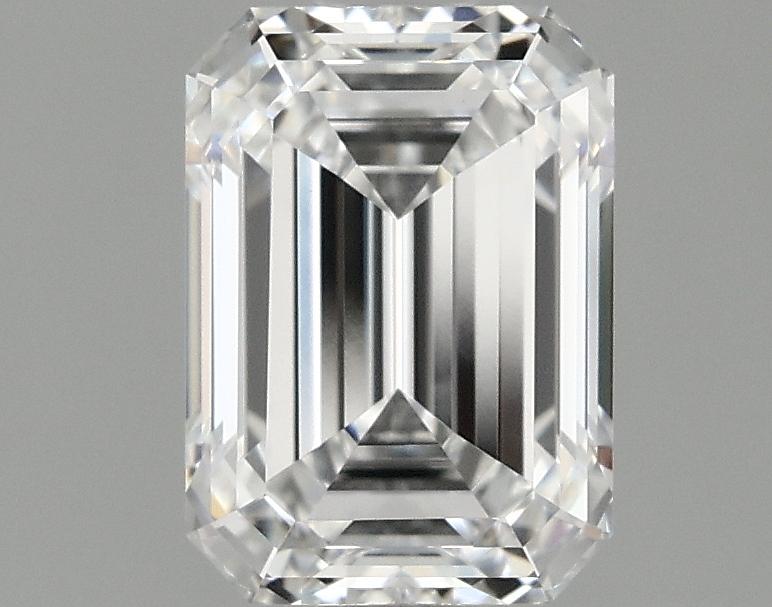 1.02 Carat Emerald Shaped Ideal Cut VVS2 IGI Certified Lab Grown Diamond