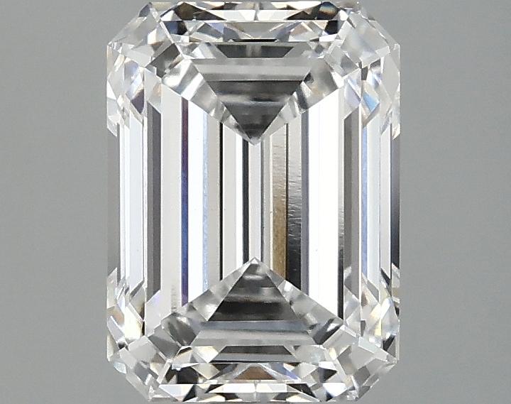 2.08 Carat Emerald Shaped Excellent Cut VVS2 IGI Certified Lab Grown Diamond