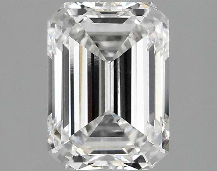 2.07 Carat Emerald Shaped Excellent Cut VS1 IGI Certified Lab Grown Diamond