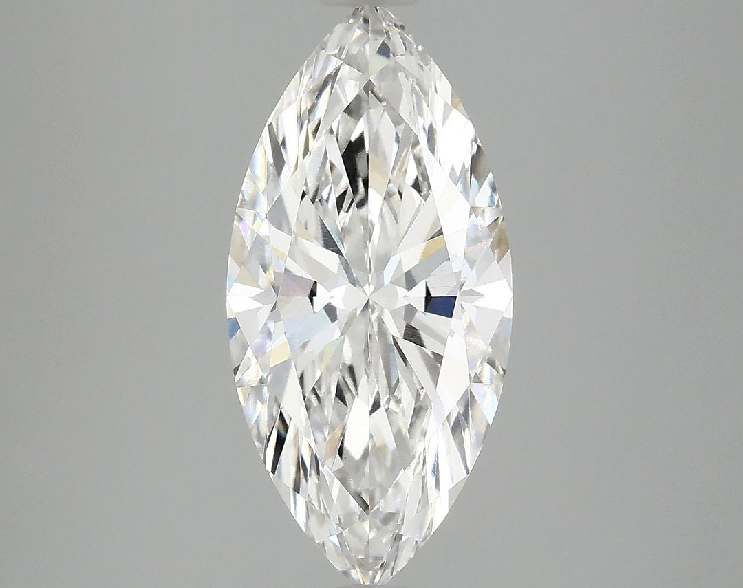 3.02 Carat Marquise Shaped Excellent Cut VVS2 IGI Certified Lab Grown Diamond