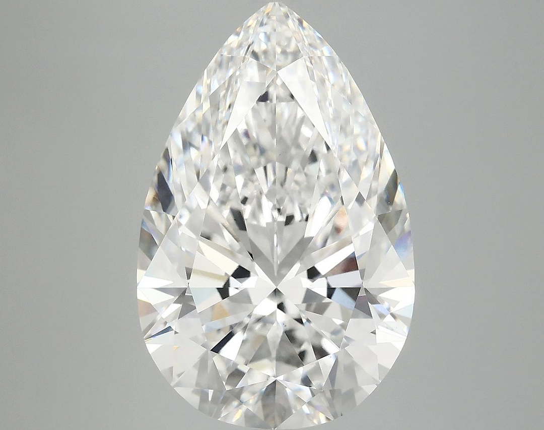 7.13 Carat Pear Shaped Ideal Cut VS1 IGI Certified Lab Grown Diamond