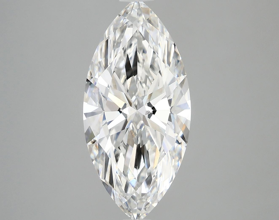 3.03 Carat Marquise Shaped Excellent Cut VVS2 IGI Certified Lab Grown Diamond