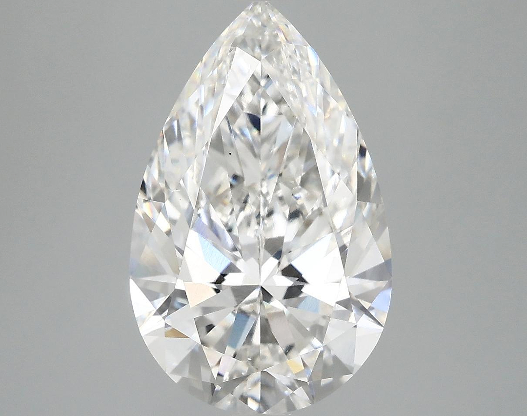 3.92 Carat Pear Shaped Ideal Cut VS1 IGI Certified Lab Grown Diamond