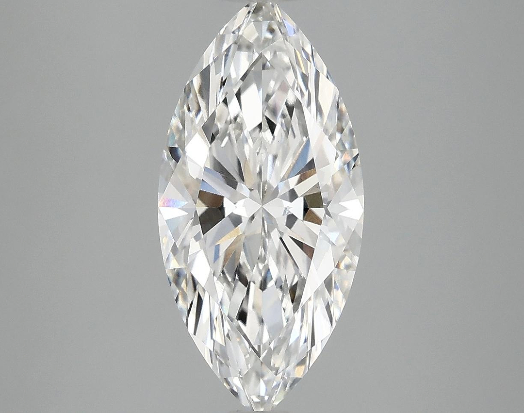 2.52 Carat Marquise Shaped Excellent Cut VS1 IGI Certified Lab Grown Diamond