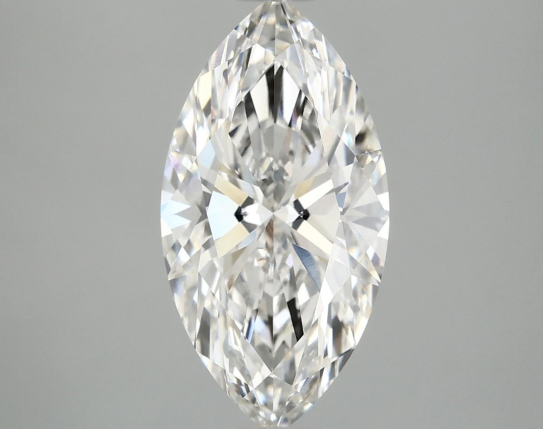 3.05 Carat Marquise Shaped Ideal Cut VVS2 IGI Certified Lab Grown Diamond
