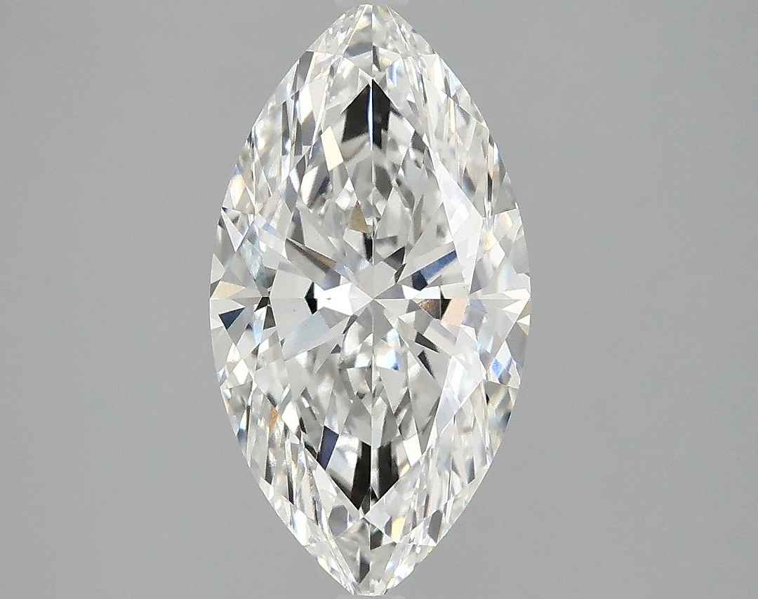 2.56 Carat Marquise Shaped Excellent Cut VVS2 IGI Certified Lab Grown Diamond