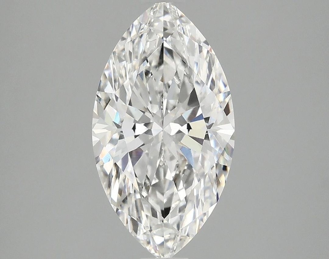 2.55 Carat Marquise Shaped Excellent Cut VS1 IGI Certified Lab Grown Diamond