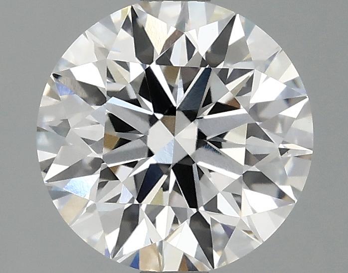 2.07 Carat Round Shaped Excellent Cut VVS2 IGI Certified Lab Grown Diamond