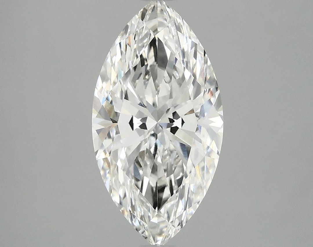 2.52 Carat Marquise Shaped Ideal Cut VVS2 IGI Certified Lab Grown Diamond