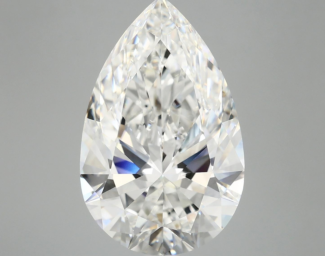 7.25 Carat Pear Shaped Ideal Cut VS1 IGI Certified Lab Grown Diamond