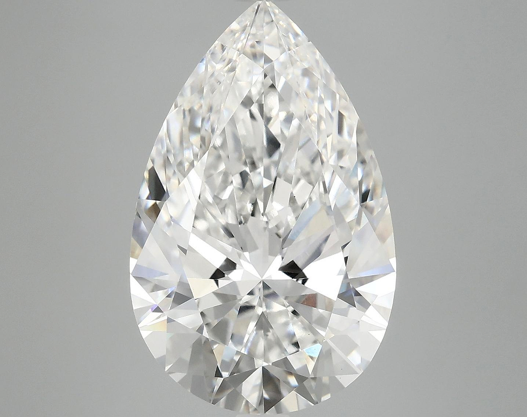 7.13 Carat Pear Shaped Ideal Cut VS1 IGI Certified Lab Grown Diamond