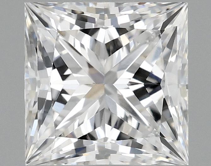 1.08 Carat Princess Shaped Ideal Cut VVS2 IGI Certified Lab Grown Diamond
