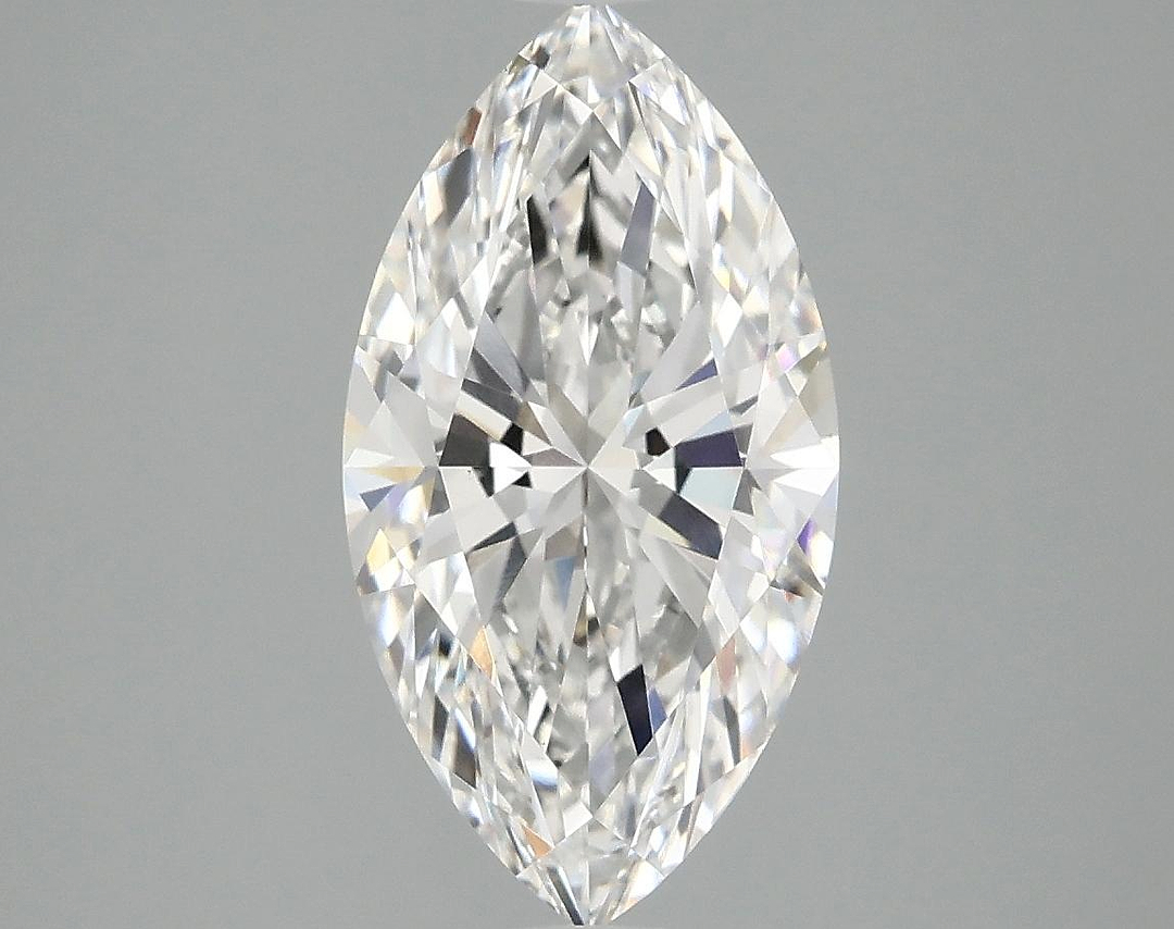 2.56 Carat Marquise Shaped Excellent Cut VVS2 IGI Certified Lab Grown Diamond