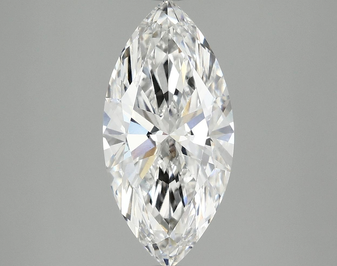 2.5 Carat Marquise Shaped Excellent Cut VS1 IGI Certified Lab Grown Diamond