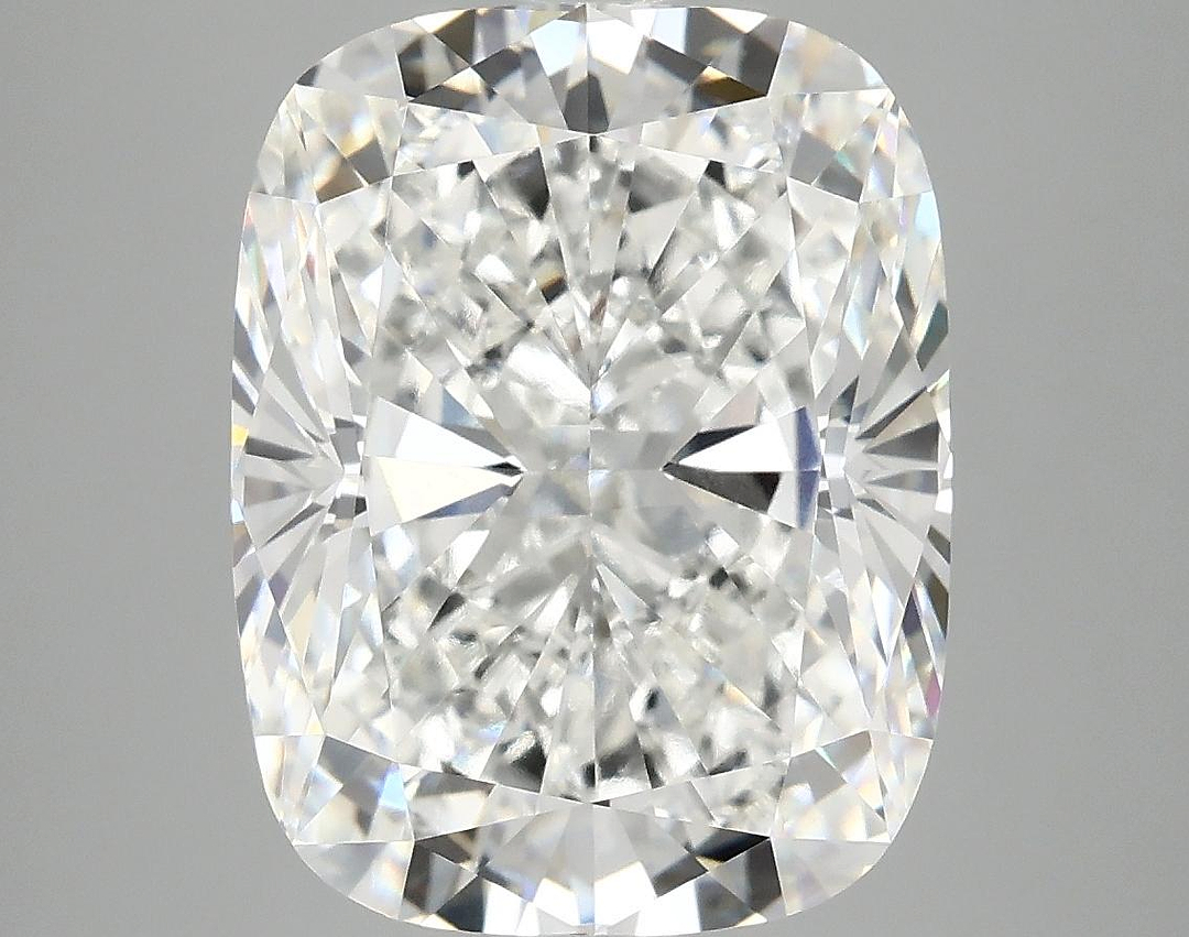 7.39 Carat Cushion Shaped Excellent Cut VVS2 IGI Certified Lab Grown Diamond