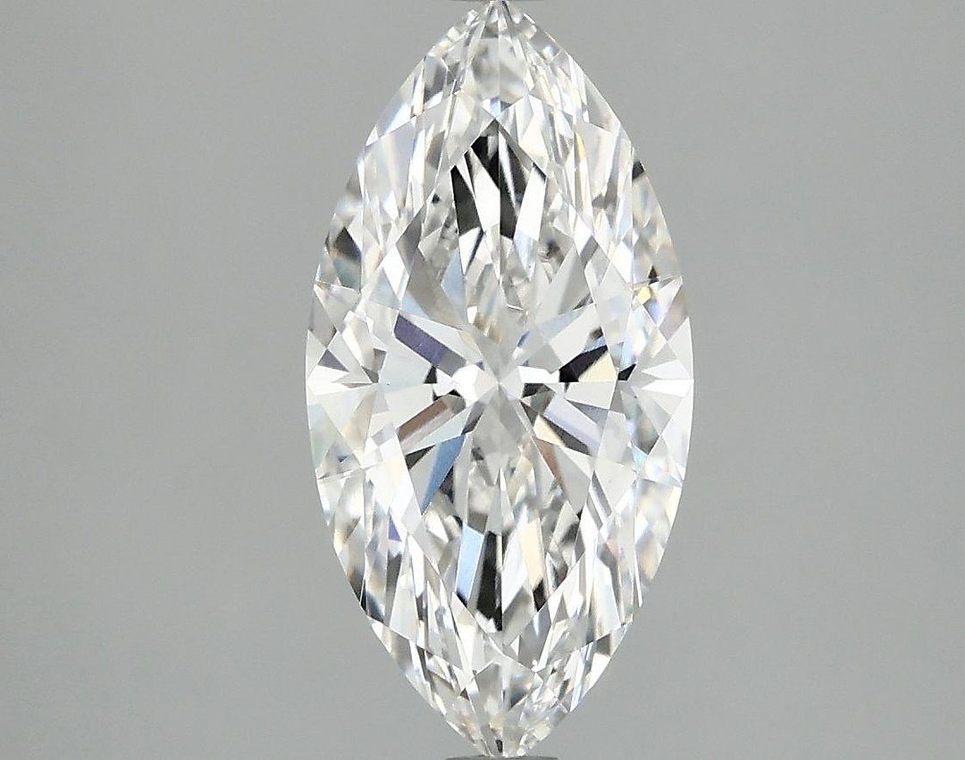 2.21 Carat Marquise Shaped Ideal Cut VVS2 IGI Certified Lab Grown Diamond
